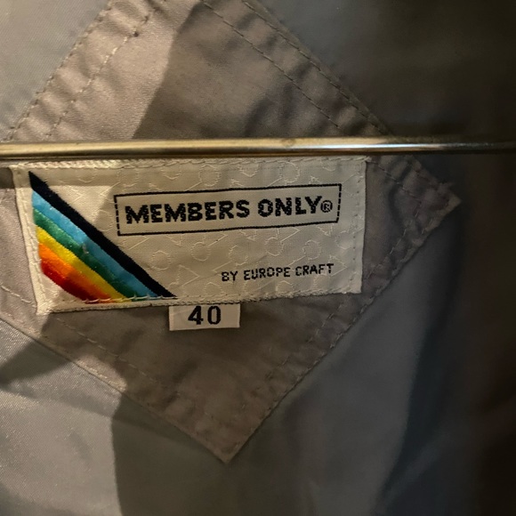 Vintage Members Only Iconic Racer Jacket - Picture 2 of 5